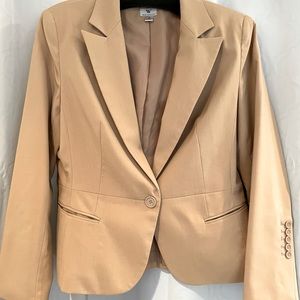 Worthington tan blazer size 14